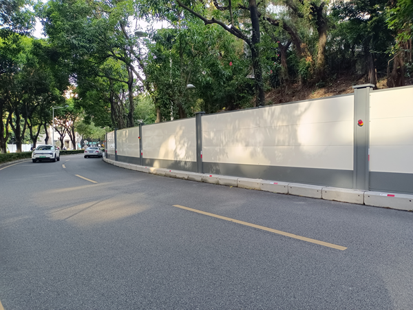 泛華公司深圳灣科技生態園項目鋼圍擋a款