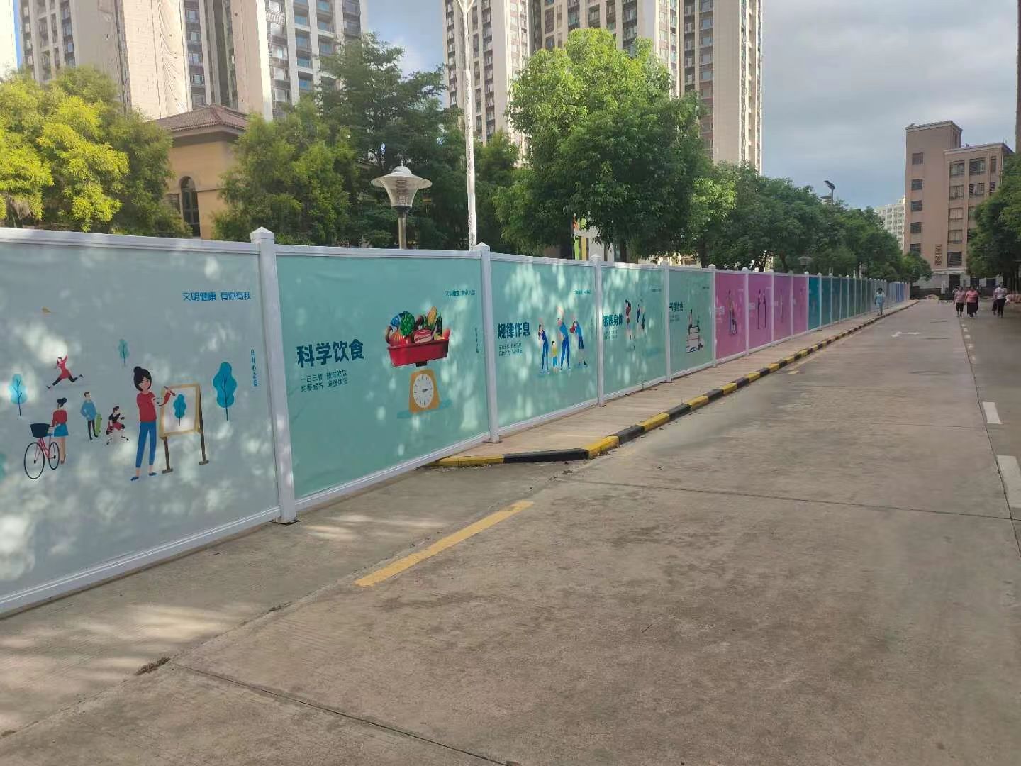 深圳a型圍擋多少錢？價格根據哪些因素來定？【旭東鋼構圍擋廠家】